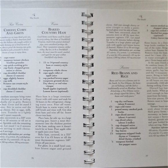 Cookbook Heritage of America Spiral Better Homes and Gardens 1993 Recipes VTG - Picture 6 of 6